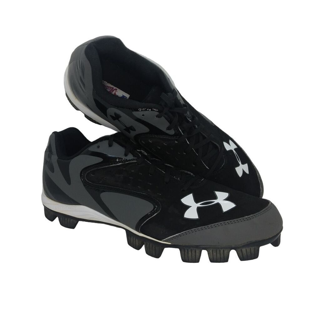 UNDER ARMOUR Leadoff MLB Authentic Mens Black Baseball Cleats - Size: 13